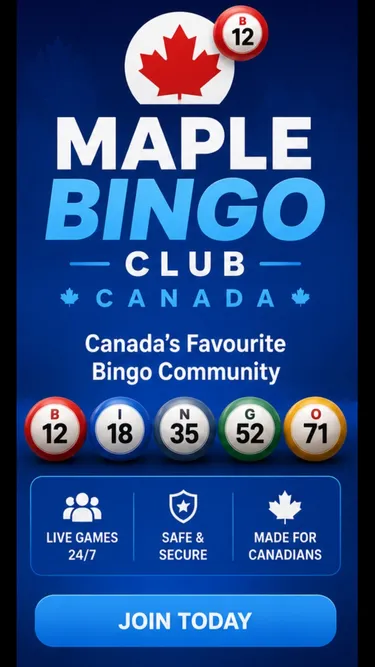 Maple Bingo Screenshot